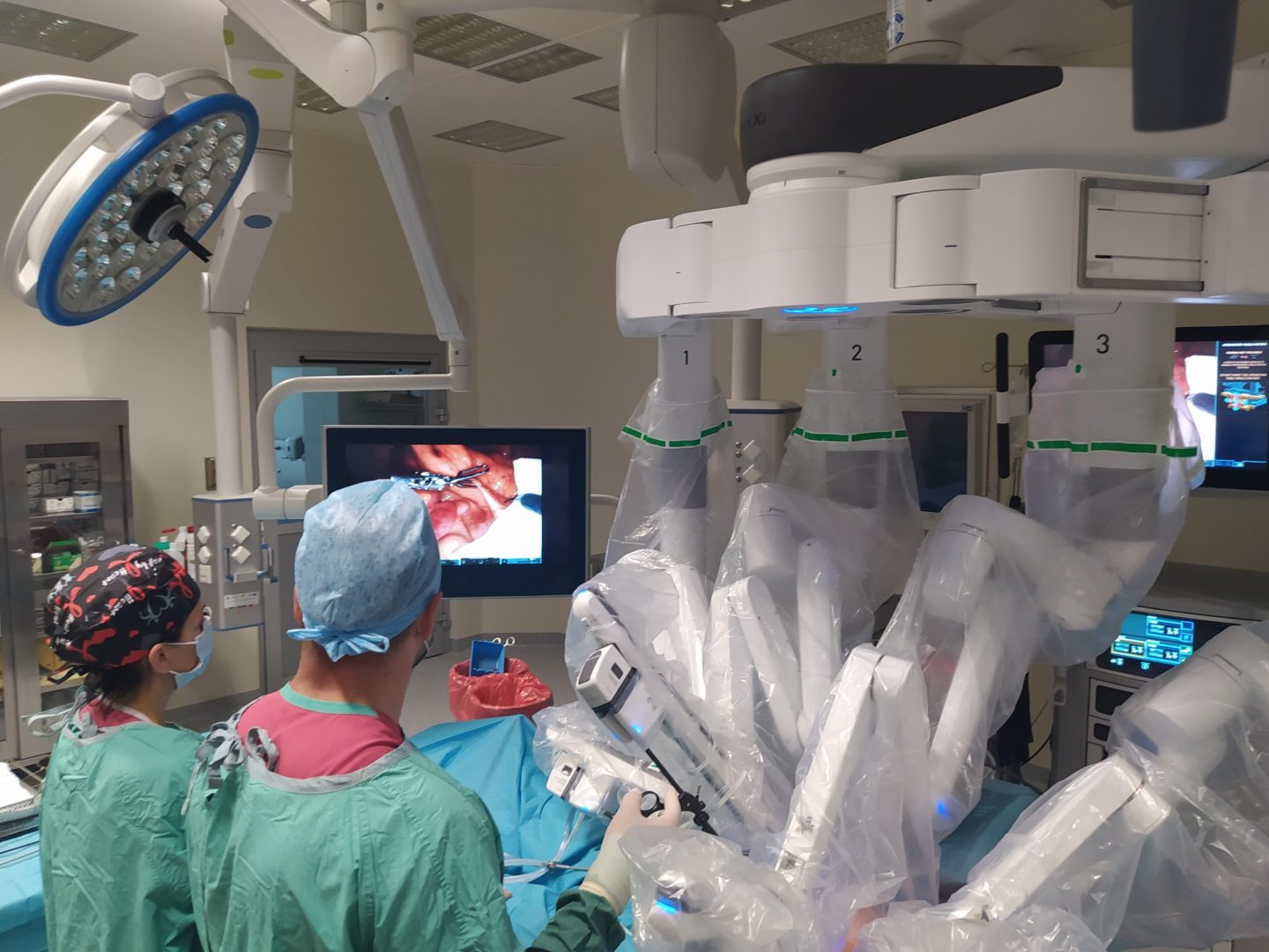 Już ponad 40 operacji w tym roku z wykorzystaniem robota chirurgicznego Da Vinci !