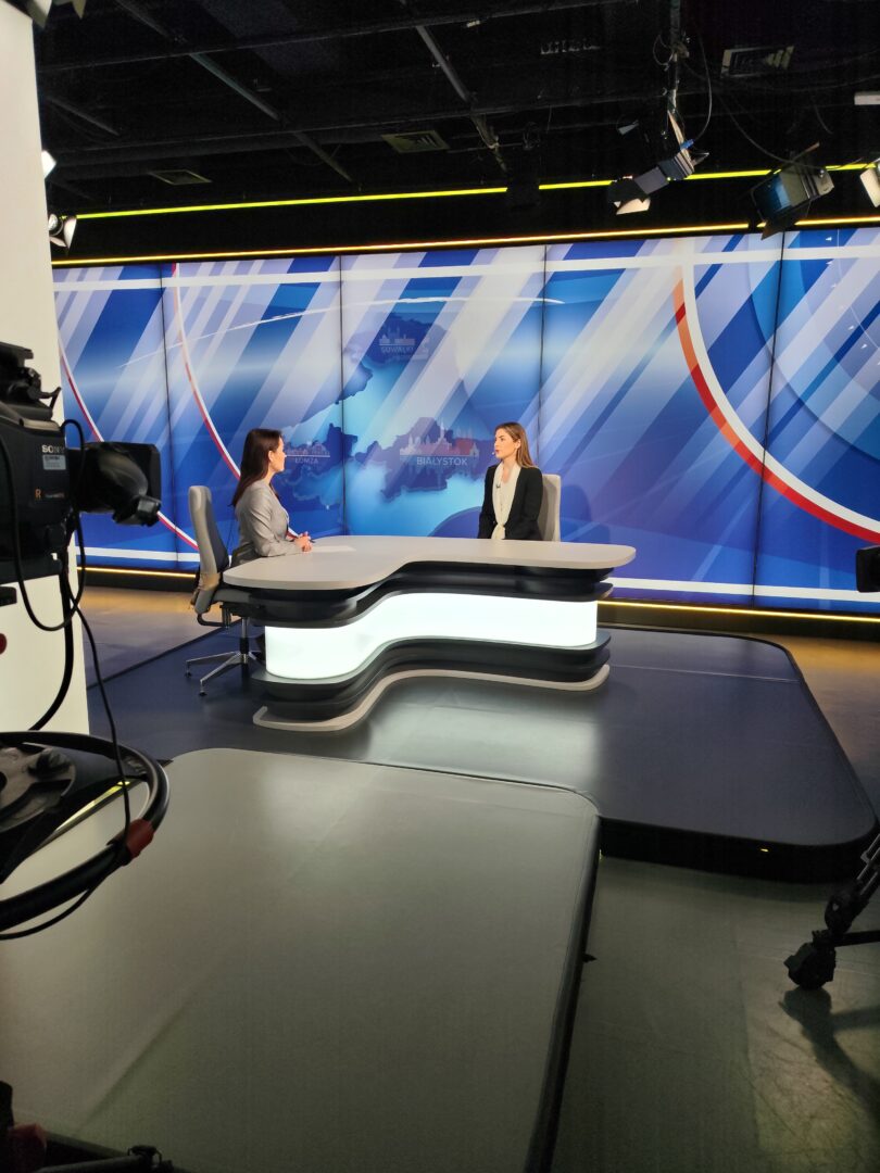 Dr Emilia Tarasewicz-Dubiel, kardiolog z naszego szpitala, gościem TVP 3 Białystok