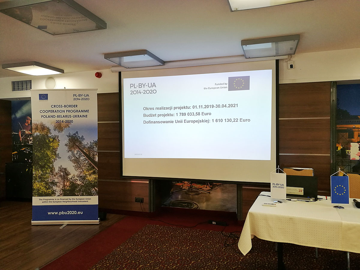 Konferencja w ramach projektu PLBU.03.01.00-20-0266/17-00 „Poprawa transgranicznej opieki zdrowotnej w zakresie urologii onkologicznej w regionie Białegostoku i Grodna